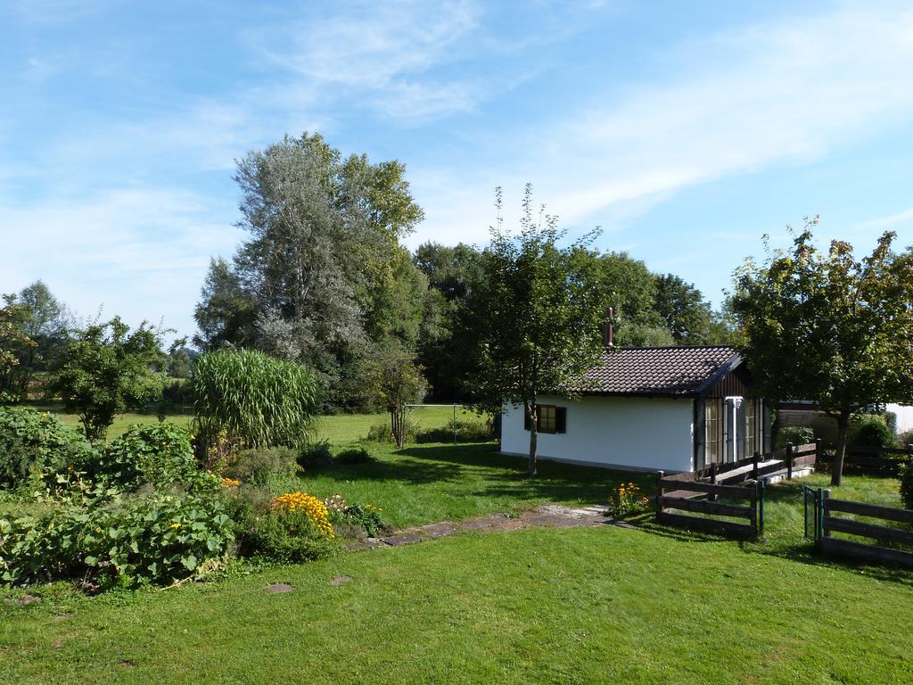 Chiemsee Comfort-Bungalow Mit Garten Rimsting Exteriör bild