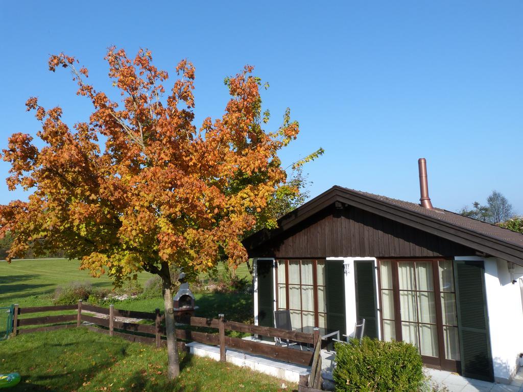 Chiemsee Comfort-Bungalow Mit Garten Rimsting Exteriör bild