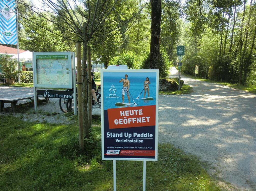 Chiemsee Comfort-Bungalow Mit Garten Rimsting Exteriör bild